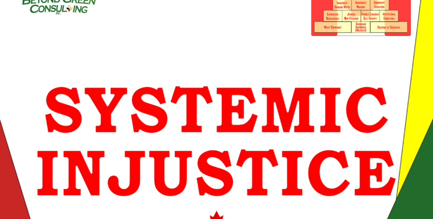 Certificate Background Systemic Injustice