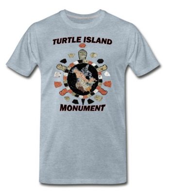 Turtle Island Monument T-shirt